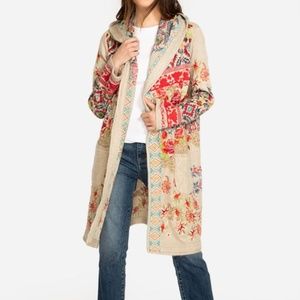 Johnny Was Breilinha Hooded Duster - Size Medium